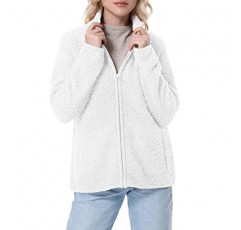 긴 소매 여성용 스웨터,퍼지 니트 청키 따뜻한 풀오버 스웨터스탠드 칼라 가을 캐주얼 니트 탑