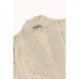 Aran Crafts 여성용 아이리쉬 케이블 니트 엣지 투 엣지 코트(100% 메리노 울)