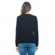 Mariyaab 여성용 100% 캐시미어 소프트 긴 소매 크루넥 라운드넥 스웨터