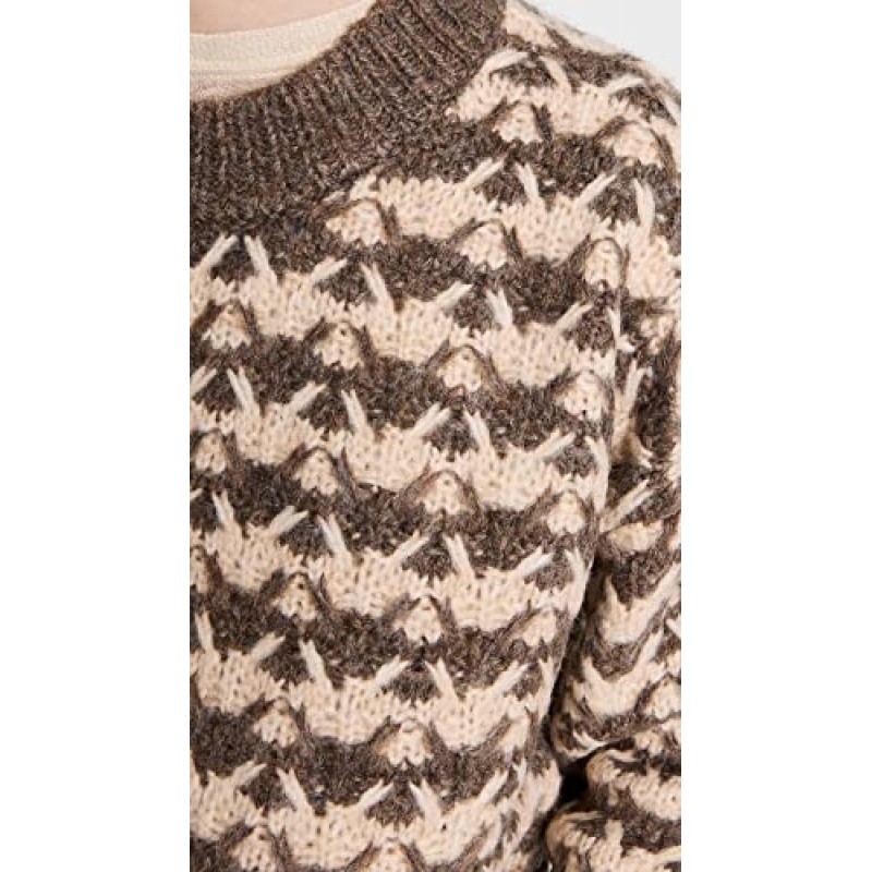 Madewell 여성용 Aldridge 크롭 풀오버 스웨터