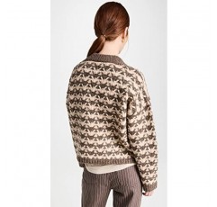 Madewell 여성용 Aldridge 크롭 풀오버 스웨터