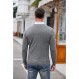 COOFANDY 남성용 드레스 크루넥 스웨터 슬림핏 경량 긴팔 스웨터