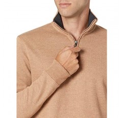 Amazon Essentials 남성용 쿼터 지퍼 프렌치 립 스웨터