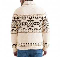Esobo 남성용 숄 칼라 카디건 스웨터 포켓이 있는 멀티 컬러 버튼 다운 니트 스웨터