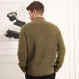 NITAGUT 남성 카디건 스웨터 캐주얼 소프트 숄 칼라 카디건 세련된 케이블 니트 버튼 업 포켓이 있는 카디건 스웨터