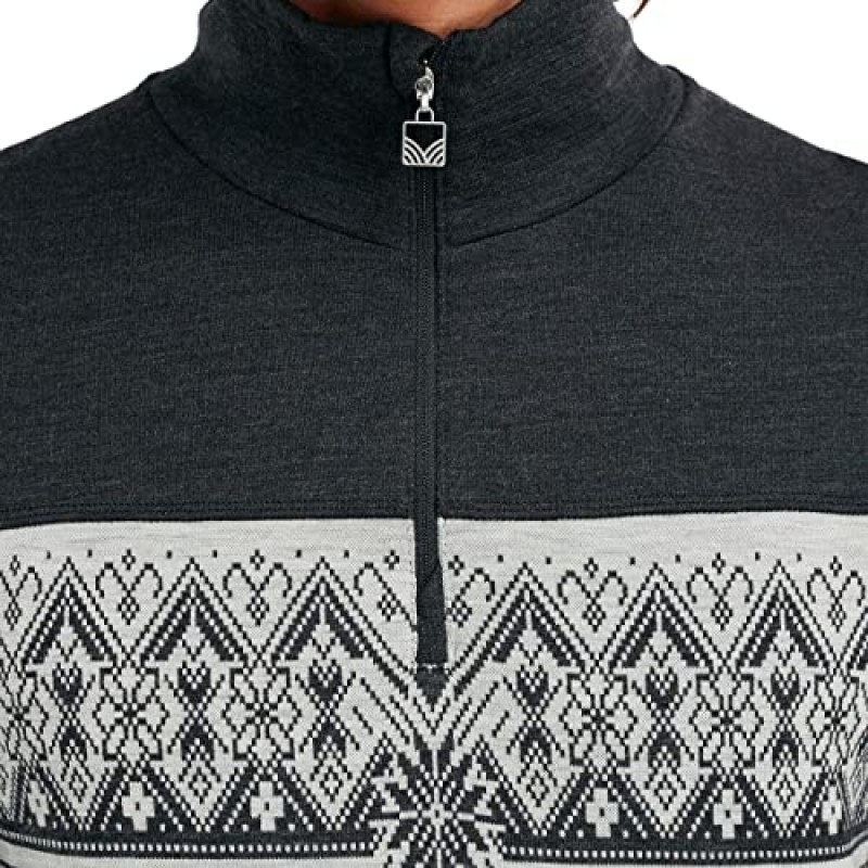 Dale of 노르웨이 모리츠 남성용 스웨터 - 100% 메리노 울 니트 스웨터 - 남성용 풀오버 - 남성용 스웨터 - 쿼터 지퍼 스웨터