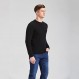 남성용 GreenMount 캐시미어 스웨터 에센셜 베이스 크루넥 긴 소매 풀오버 스웨터