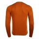 RCJU 남성용 크루넥 스웨터 슬림핏 골지 엣지 소프트 캐주얼 스웨터 클래식 풀오버 스웨터