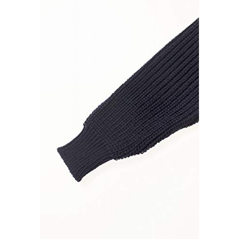 Aran Crafts 남성 피셔맨 아이리쉬 립 크루넥 울 스웨터