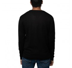 X RAY 남성용 크루넥 스웨터 슬림핏 미드웨이트 니트 풀오버(캐주얼 정장 착용 가능)(빅 & 톨 가능)