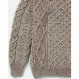 Aran Woolen Mills 남성용 울 스웨터 피셔맨용 점퍼 Made in Ireland