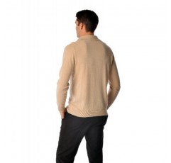 캐시미어 부티크: 남성용 100% 순수 캐시미어 폴로 풀오버 스웨터(5가지 색상, 사이즈: S/M/L/XL)