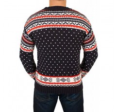 Festified Ugly 크리스마스 스웨터 - 순록 삼인조 스웨터