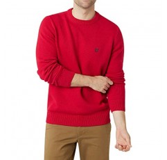 챕스 남성용 스웨터 - 남성용 헤비웨이트 클래식 핏 코튼 크루넥 풀오버 스웨터 (S-2XL)