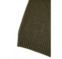 Aran Crafts 남성용 셰틀랜드 크루넥 스웨터, 100% 울, 정통 & 전통, 클래식 피셔맨 스웨터 스타일 니트