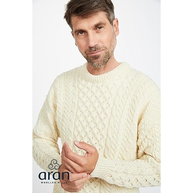 Aran Woolen Mills 남성 클래식