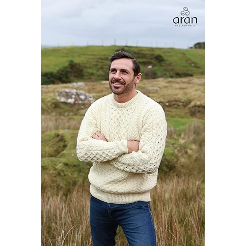 Aran Woolen Mills 남성 클래식