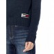 Tommy Jeans 모크 넥 솔리드 스웨터