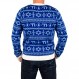 Festified 남성용 차누카는 파란색(2X-대형) 색상의 Funakah Ugly Hanukkah 스웨터입니다.