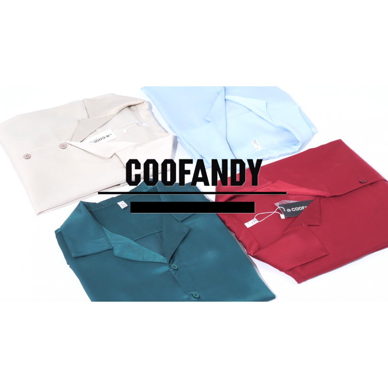 COOFANDY 남자 럭셔리 실크 셔츠 긴 소매 새틴 드레스 셔츠 반짝 이는 버튼 댄스 파티 웨딩 파티 셔츠