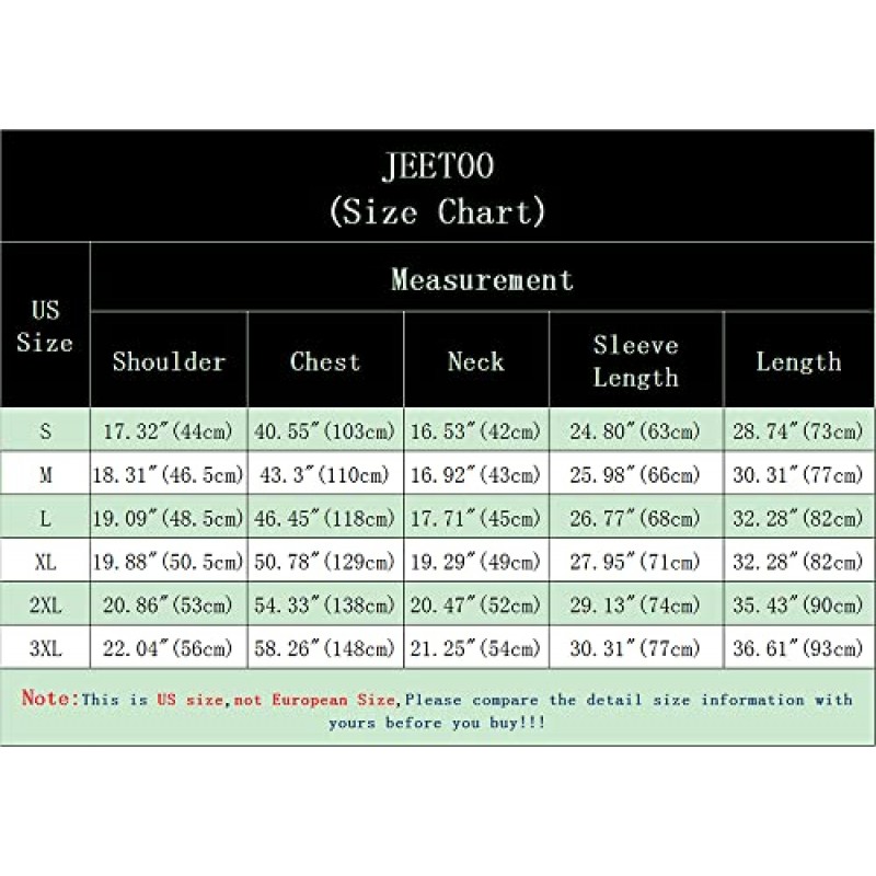 남성용 JEETOO 옥스포드 드레스 셔츠 긴 소매 버튼 다운 셔츠