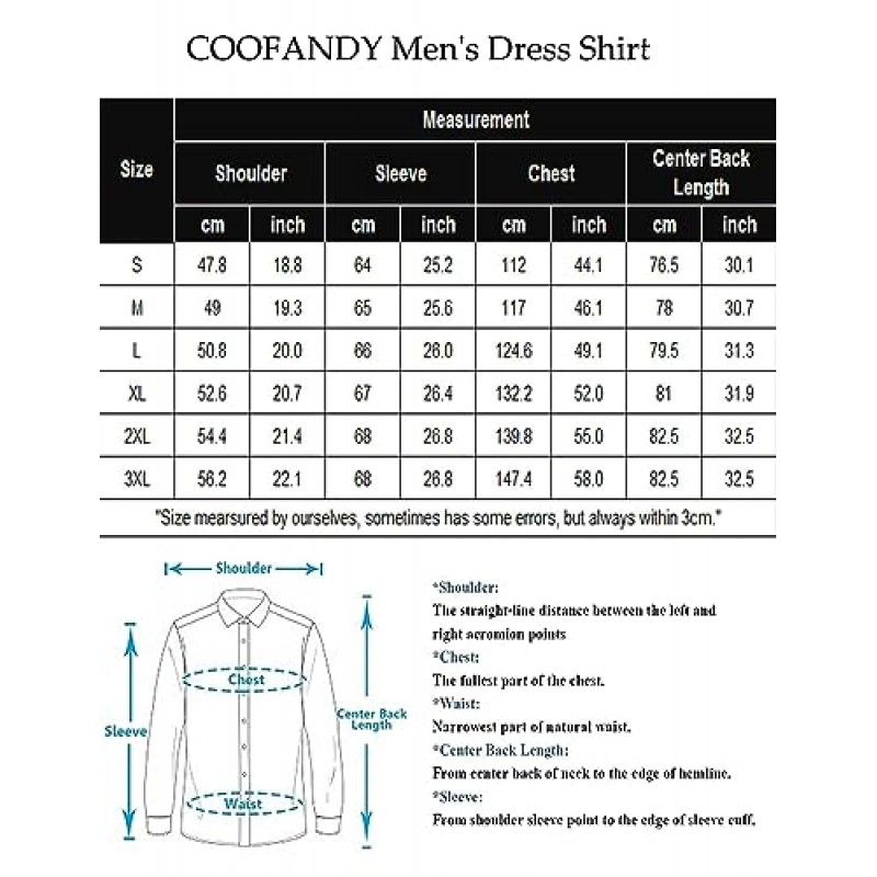 COOFANDY 남성용 꽃 프린트 드레스 셔츠 긴 소매 페이즐리 버튼 다운 셔츠 웨딩 파티 댄스 파티