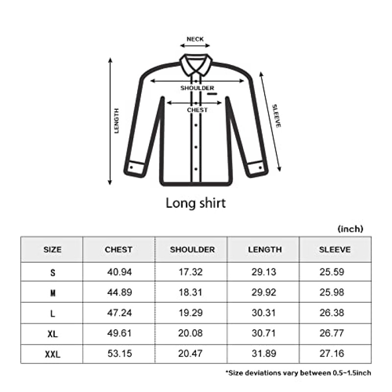 LOCALMODE 남성 긴 소매 레귤러 핏 드레스 셔츠 캐주얼 비즈니스 옥스포드 버튼 업 셔츠