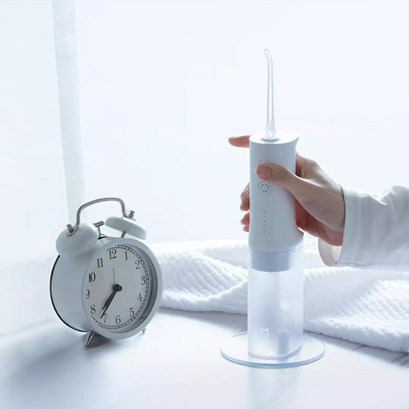 샤오미 치과용 린서 휴대용 Mijia 전기 가정용 청소 구강 flosser 치열 교정 flosser water flosser