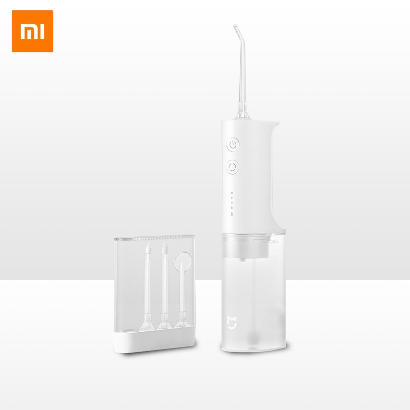 샤오미 치과용 린서 휴대용 Mijia 전기 가정용 청소 구강 flosser 치열 교정 flosser water flosser