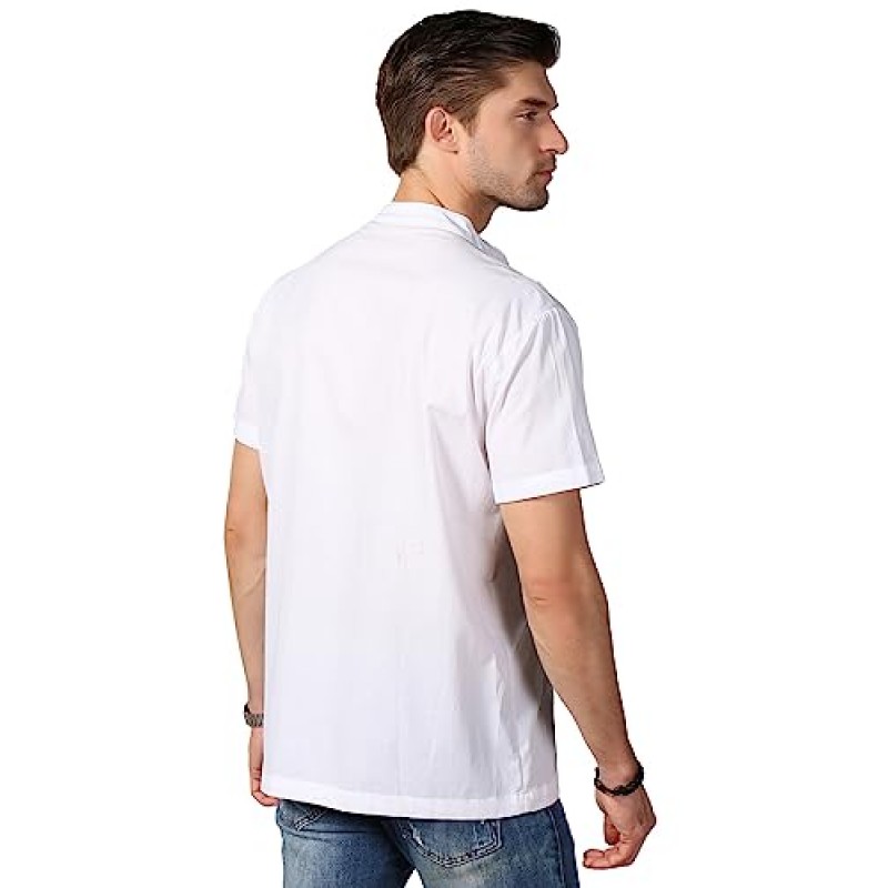 남성용 멕시코 셔츠 전통 남성용 Guayabera 드레스 셔츠 Mens Button Up Cinco De Mayo 셔츠 드레스 업 셔츠 Fiesta