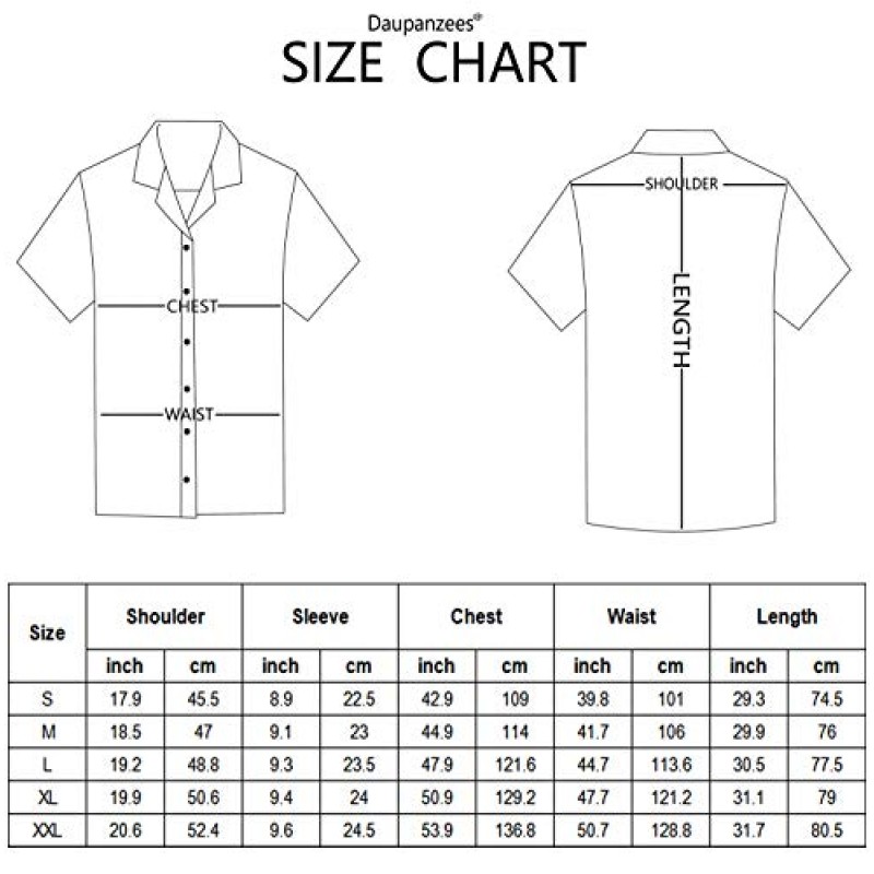 Daupanzees 남성 반팔 패션 럭셔리 디자인 프린트 드레스 셔츠