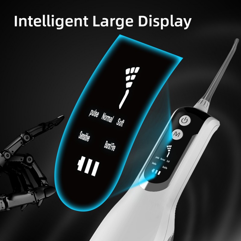 학생과 어린이를위한 독일 원래 가정용 휴대용 치과 flosser 치실 사무실 치열 교정 구강 청소 전기 칫솔