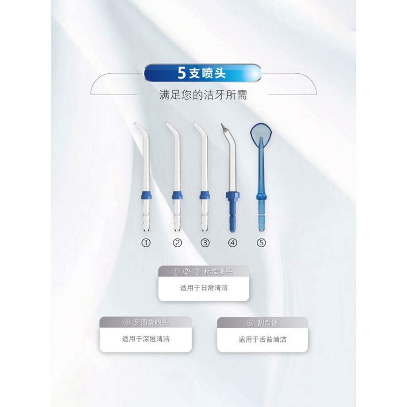 치아 린서, 가정용 구강 치아 클리너, 교정용 특수 초음파 세척 치아 및 잇몸 린스 및 치석 유물 제거