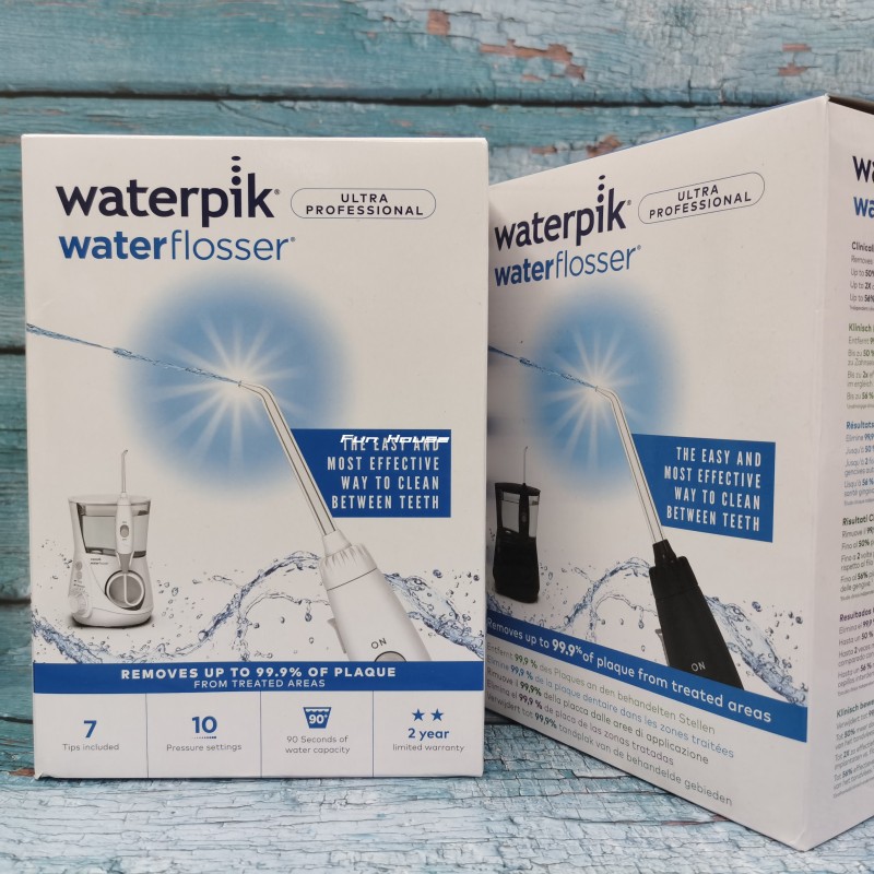 [2개 구매 시 10% 할인] Waterpik 홈 전동 치아 세정기 여행용 워터 플로서 휴대용 치아 린스
