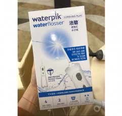 Lin s~Surprise 무료 배송丨waterpik 휴대용 물 flosser 전동 치아 린서 치아 청소기 작은 흰색 돼지