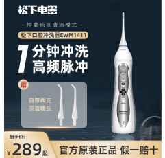 파나소닉 치과 린서 EW1411 가정용 휴대용 물 치실 구강 청소 치아 스케일러 전신 물 세척 가정용