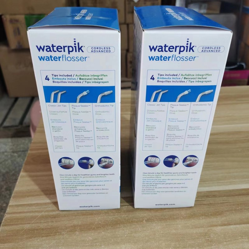 waterpik 물 flosser 휴대용 wp560Gs9-12 새로운 치과 flosser 작은 허리 가족 버전