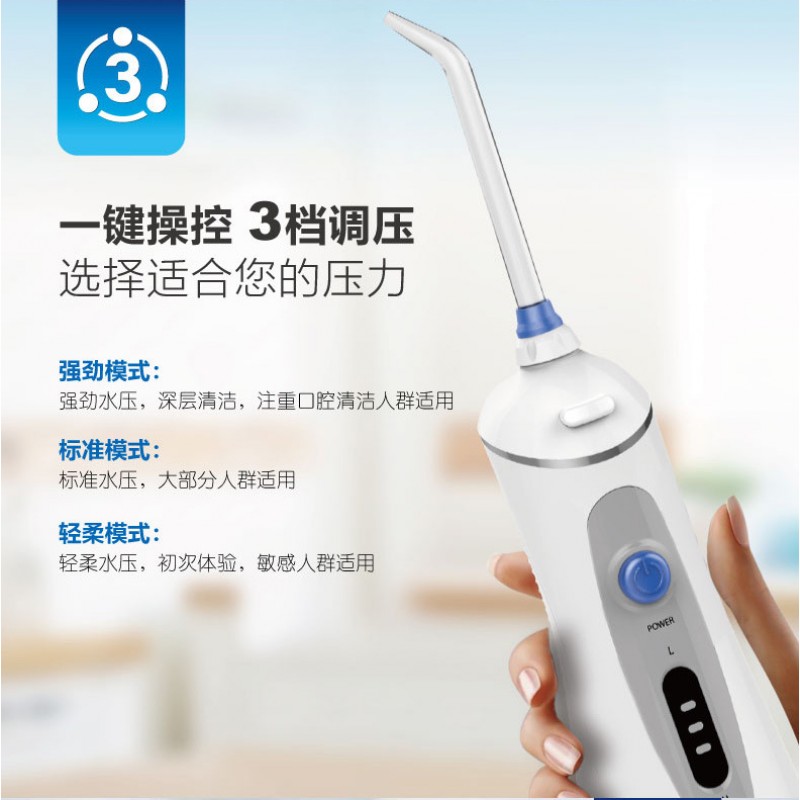 Jianshibao 국가 보증 새로운 휴대용 가정용 물 Flosser 치아 스케일링 기계 구강 Irrigator