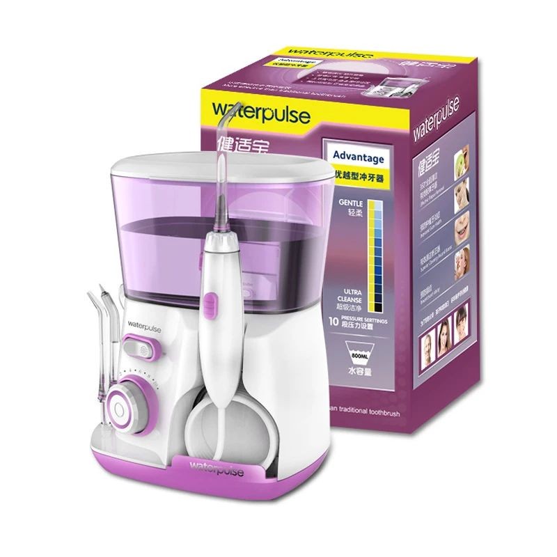 Waterpulse 전기 구강 Irrigator 치과 청소 치아 Whi