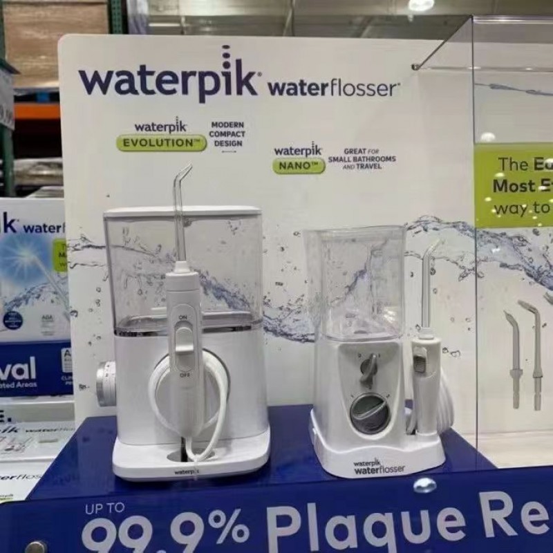 미국에서 온 다이렉트 메일 Waterpik 물 치실 치실 2팩에는 60W 변압기 필요