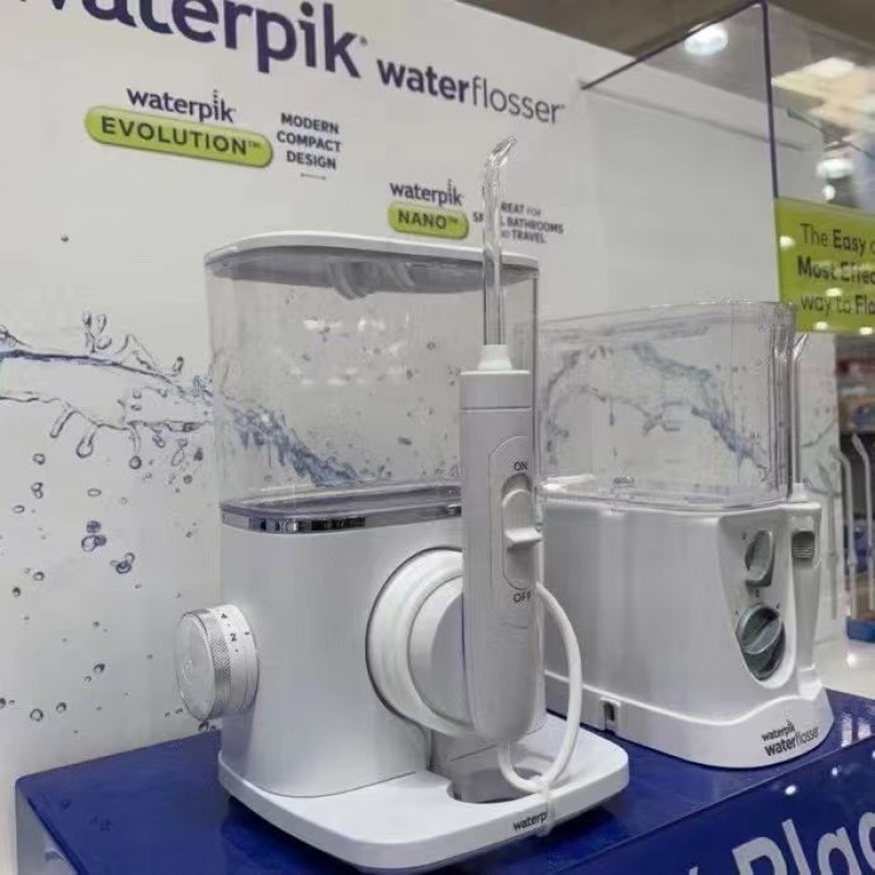 미국에서 온 다이렉트 메일 Waterpik 물 치실 치실 2팩에는 60W 변압기 필요