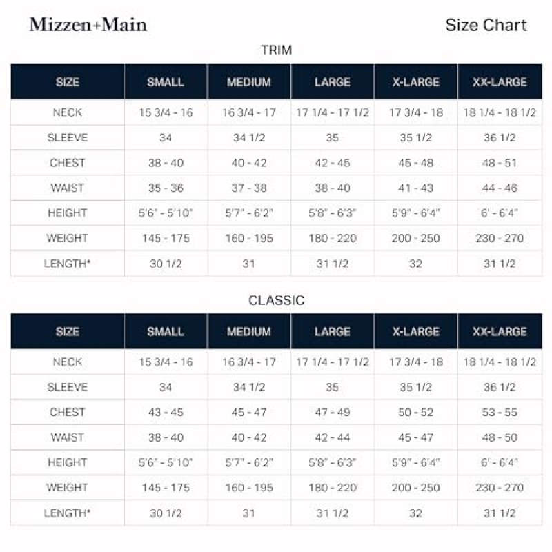 Mizzen+Main Leeward 주름 방지, 긴 소매 퍼포먼스 남성용 드레스 셔츠, 4방향 스트레치, 클래식 핏