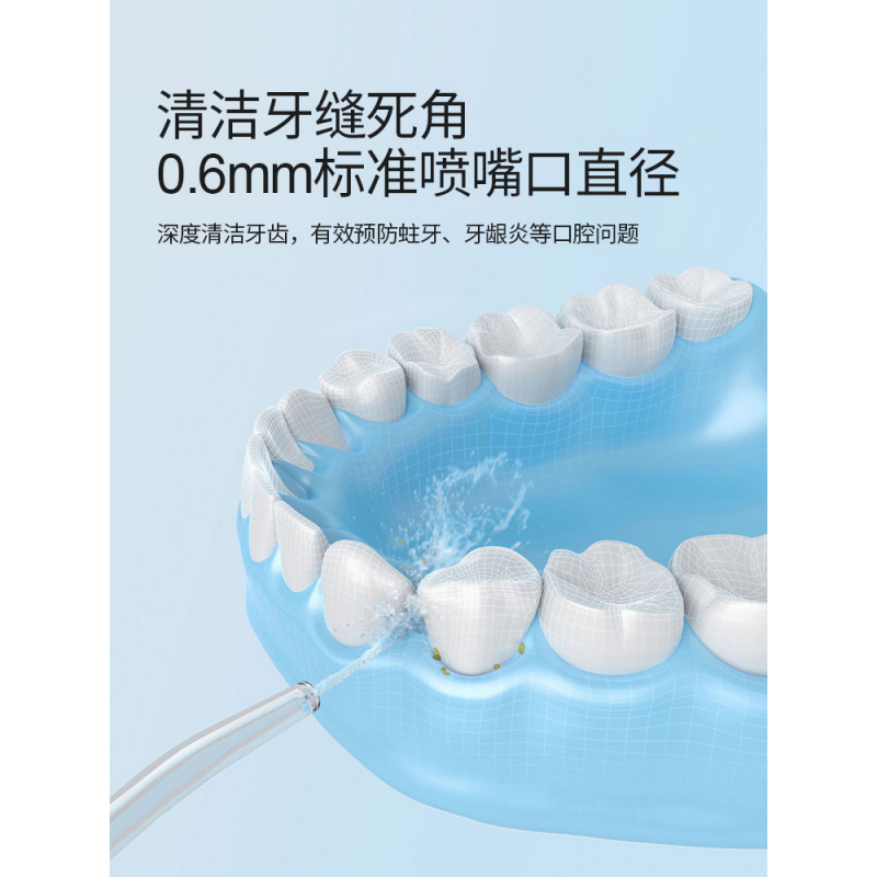 Xiaomi Mijia 전기 치아 Flosser 휴대용 치아 세정기 물 Flosser 구강 치아 교정 치과 적용 가능 361 청소
