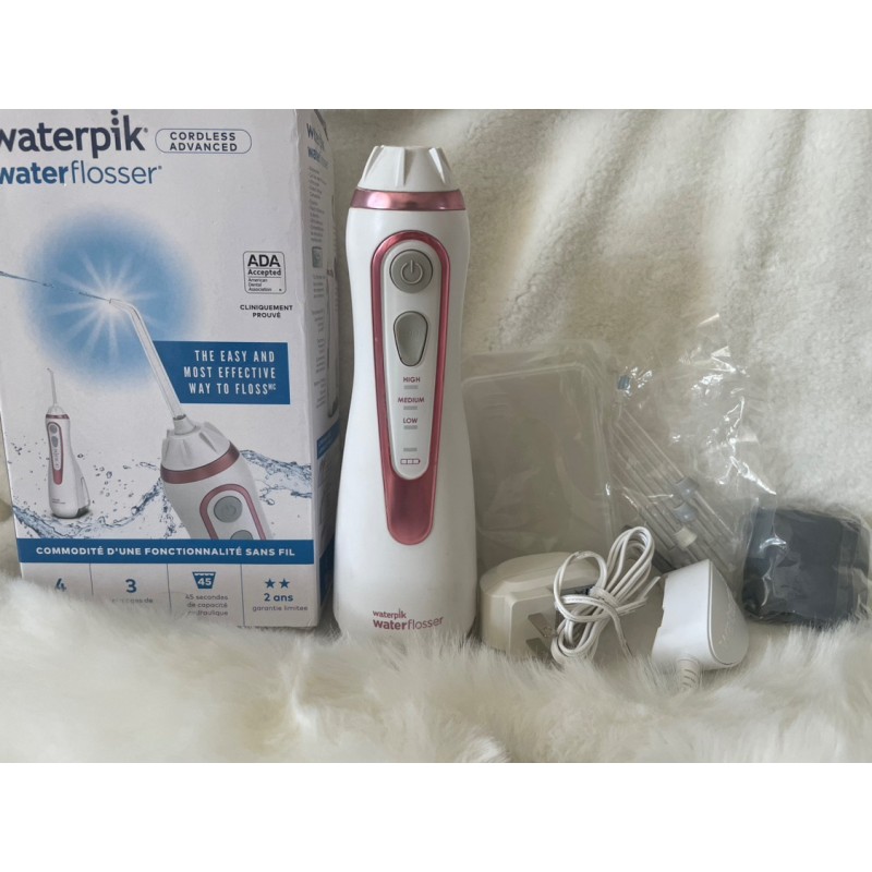 waterpik 물 flosser 휴대용 wp560Gs9-12 새로운 치과 flosser 작은 허리 가족 버전 wp660