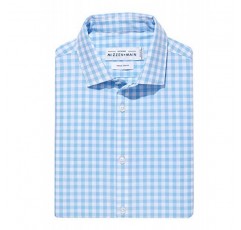 Mizzen + 메인 블루 라벨 남성 톨핏 버튼다운 드레스 셔츠