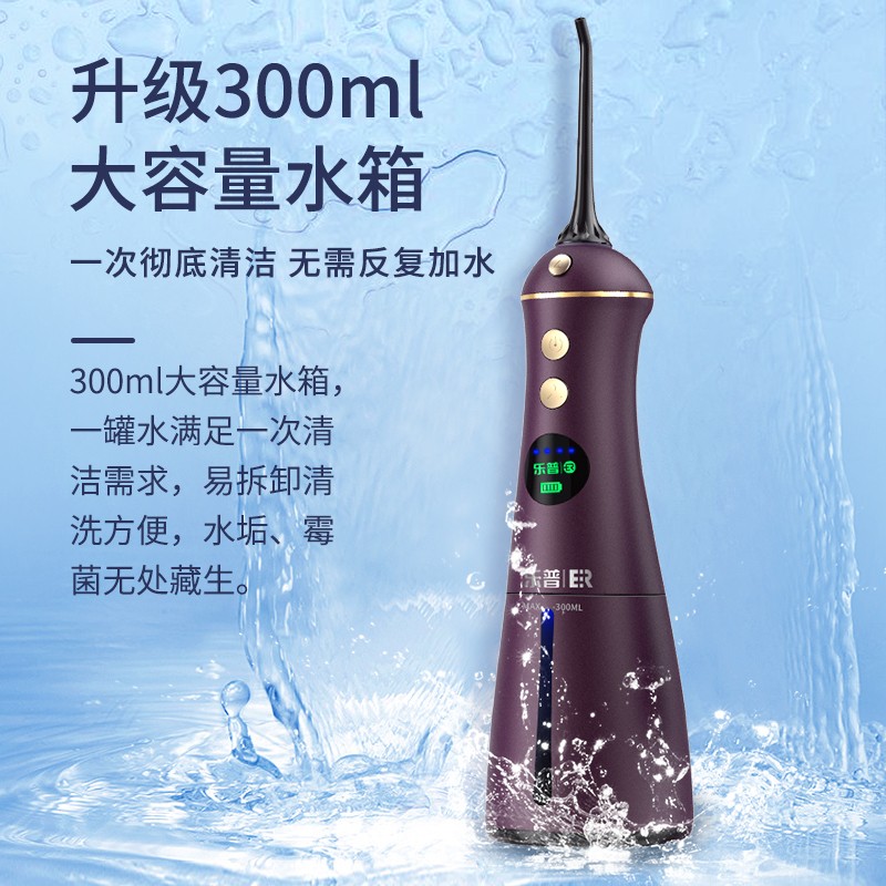 Lepu ER 전기 동맥 치과 린스 특수 유물 물 flosser 구강 청소 홈 세트