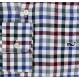 Vineyard Vines 남성 슬림핏 고래 셔츠 버튼다운 드레스 셔츠(플란넬 틴 하우스 체크/문샤인, 스몰)