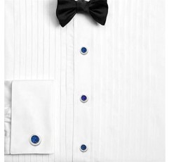 UXZDX 남성 드레스 셔츠 세트 결혼식 공식 행사를 위한 최고의 선물 (색상: D, 사이즈: 동일 사이즈)