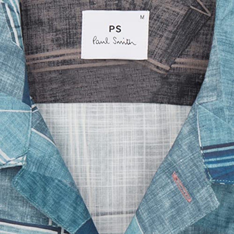 PS by Paul Smith 남성용 반팔 캐주얼 핏 셔츠