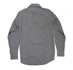 랄프로렌 폴로 퍼플 라벨 남성 키튼 드레스 셔츠 이탈리아 체크 격자 무늬 그레이